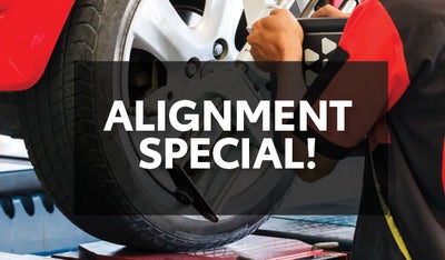 Computerized alignment to your vehicle's specification