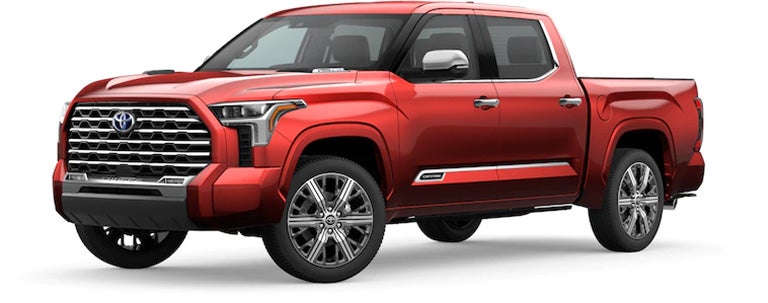 2022 Toyota Tundra Capstone in Supersonic Red | Acton Toyota of Littleton in Littleton MA