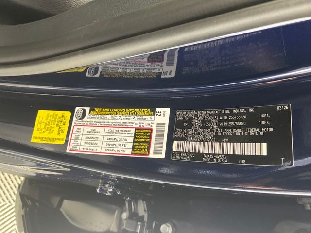 2026 Toyota Grand Highlander Platinum