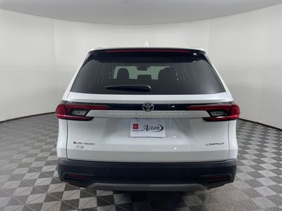 2026 Toyota Grand Highlander Hybrid Hybrid Limited