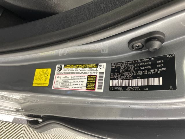 2026 Toyota Sienna Platinum 7 Passenger