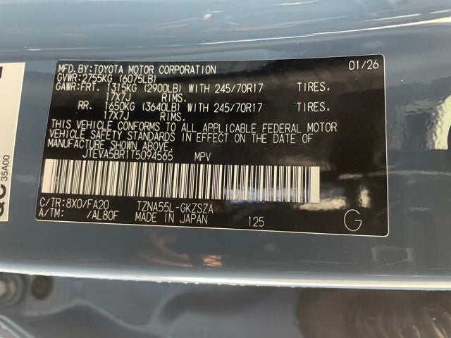 2026 Toyota 4Runner SR5