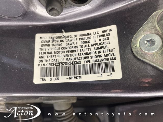 2016 Honda Civic LX