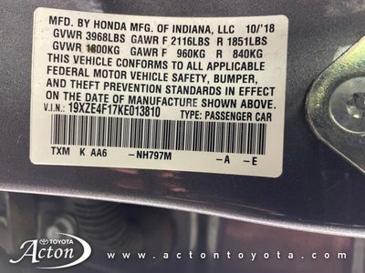 2019 Honda Insight LX