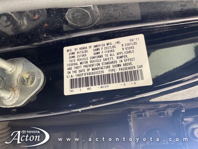 2012 Honda Accord EX-L 3.5