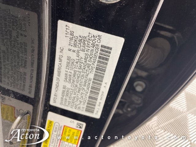 2018 Honda Accord EX