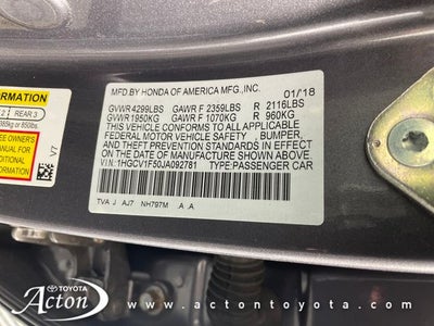 2018 Honda Accord EX-L