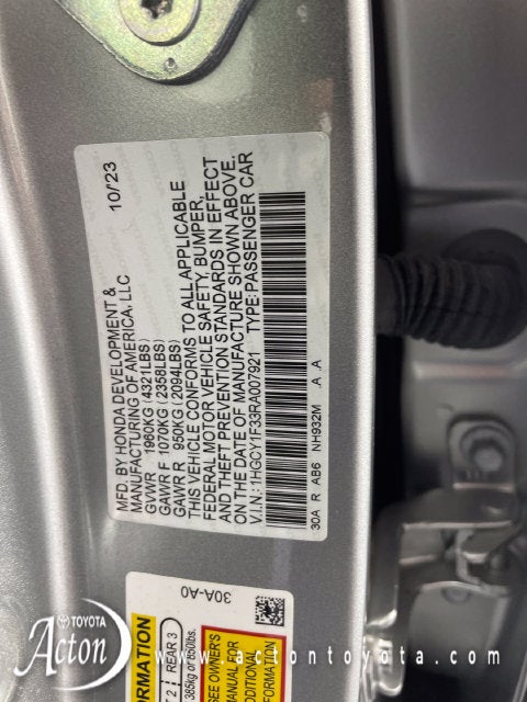 2024 Honda Accord EX