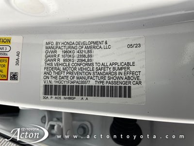2023 Honda Accord EX