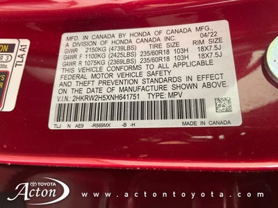 2022 Honda CR-V EX