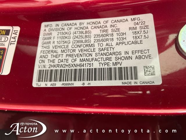 2022 Honda CR-V EX