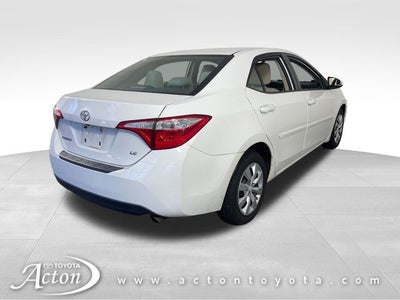 2015 Toyota COROLLA LE