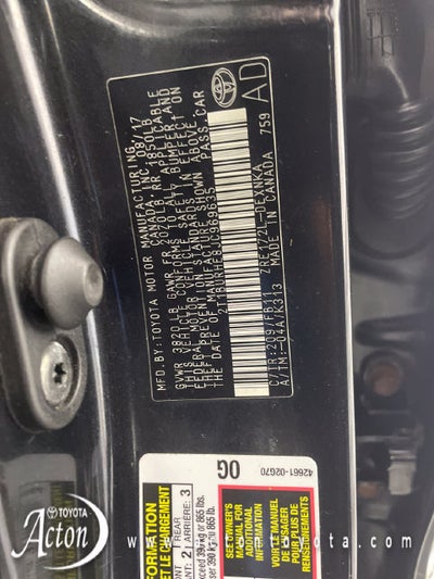 2018 Toyota Corolla LE