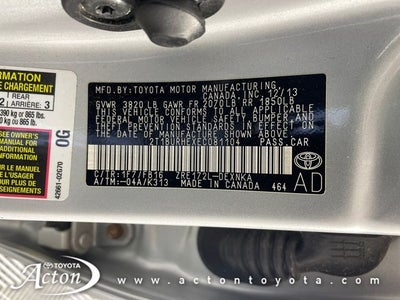2014 Toyota Corolla LE Plus
