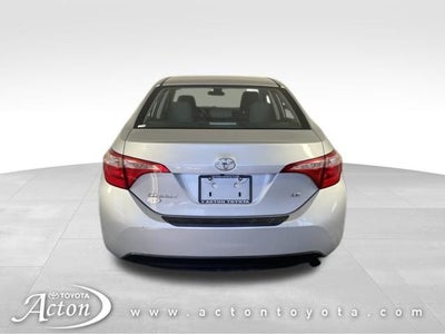 2017 Toyota COROLLA LE