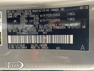 2020 Lexus RX 350 350 F Sport