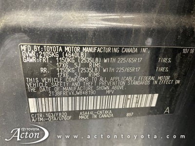 2018 Toyota RAV4 LE