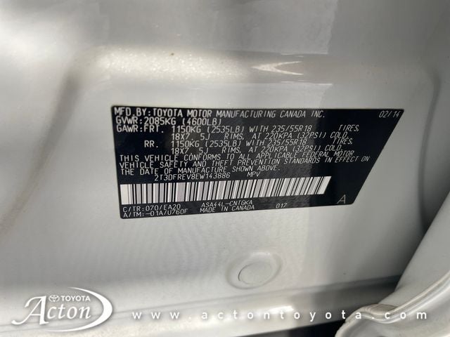 2014 Toyota RAV4 Limited