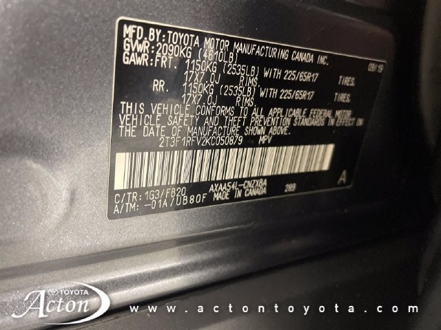 2019 Toyota RAV4 LE