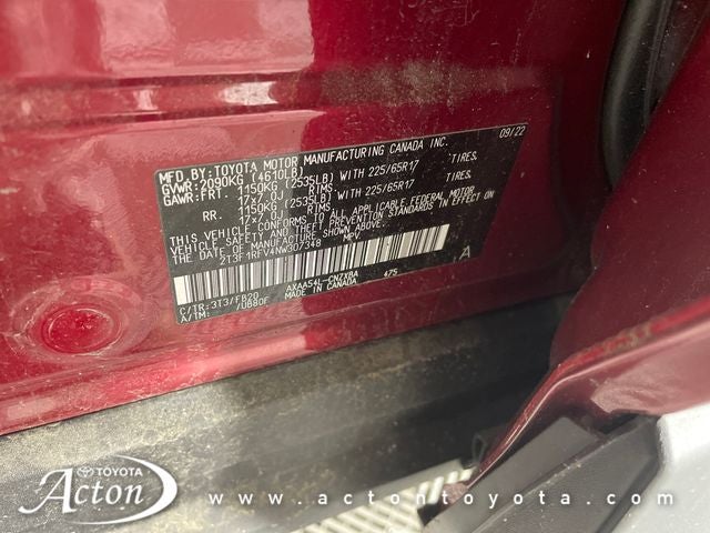 2022 Toyota RAV4 LE
