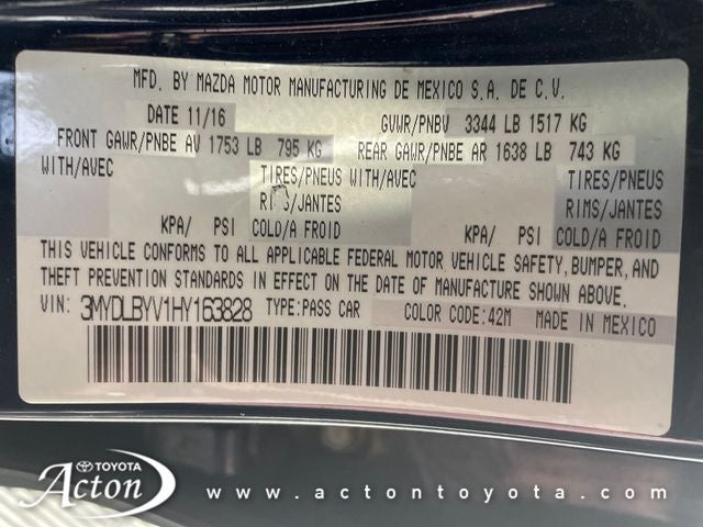 2017 Toyota YARIS iA Base