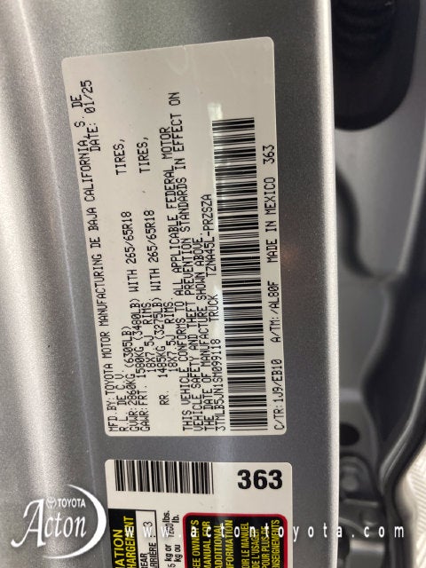 2025 Toyota Tacoma Limited