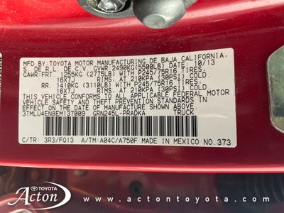 2014 Toyota TACOMA Base V6