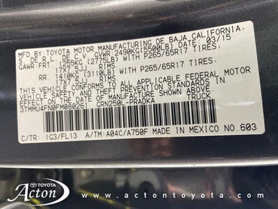 2015 Toyota TACOMA Base V6