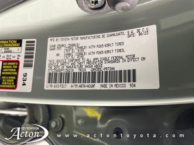 2023 Toyota Tacoma TRD Sport V6