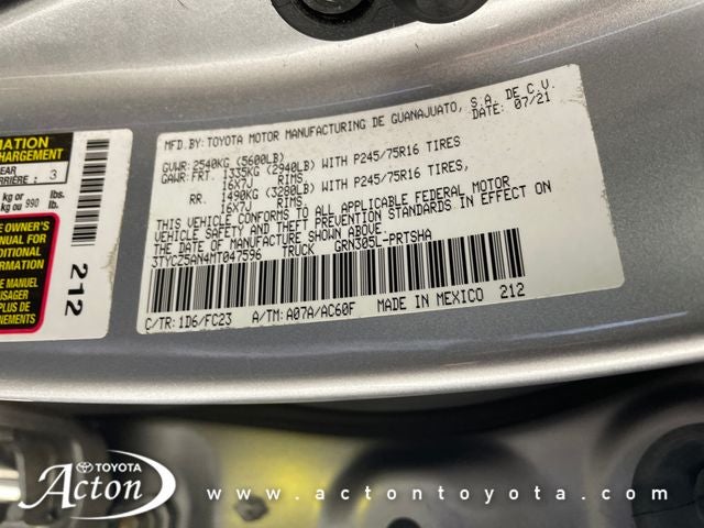 2021 Toyota Tacoma SR5 V6