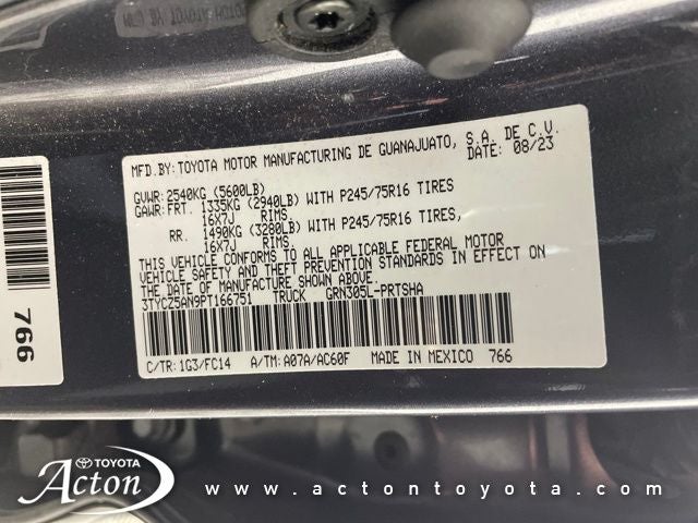 2023 Toyota TACOMA SR5 SR5 V6