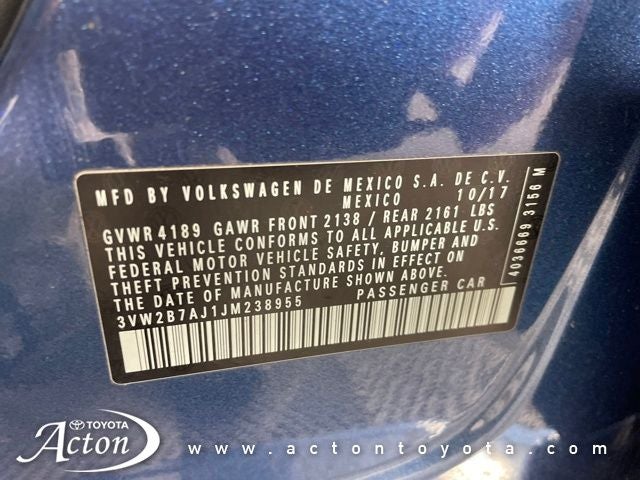 2018 Volkswagen Jetta 1.4T S