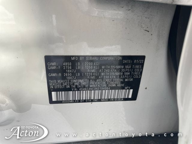 2022 Subaru Outback Limited