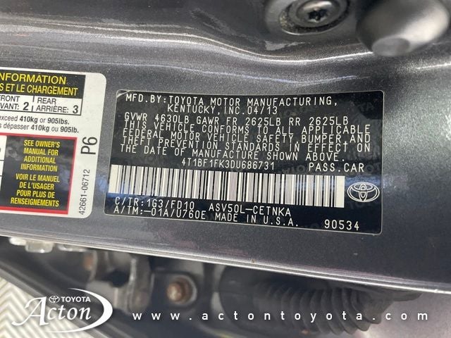 2013 Toyota Camry LE