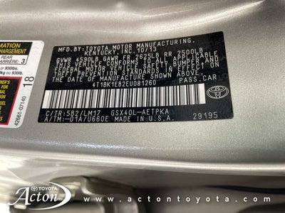 2014 Toyota AVALON Limited