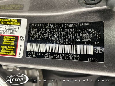 2023 Toyota Camry SE