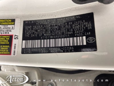 2024 Toyota Camry SE