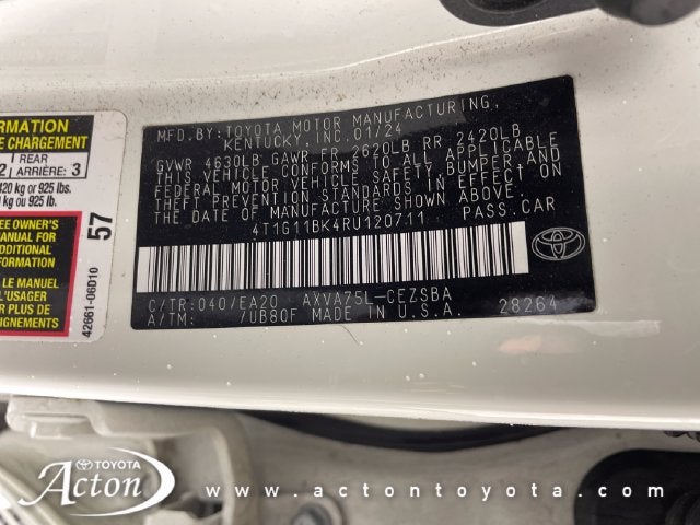 2024 Toyota Camry SE