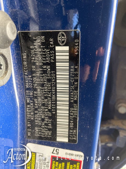 2024 Toyota Camry SE