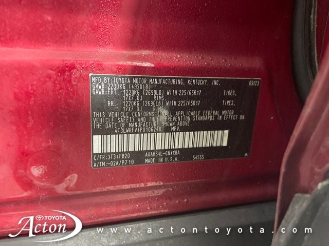 2023 Toyota RAV4 HYBRID LE