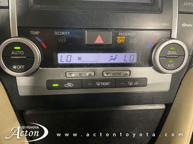 2012 Toyota CAMRY XLE