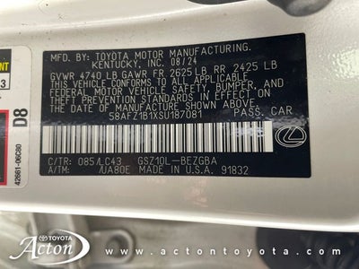 2025 Lexus ES 350 Ultra Luxury