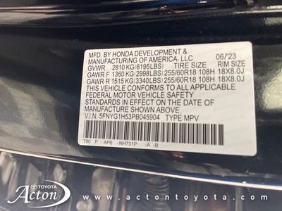 2023 Honda Pilot EX-L 7 Passenger