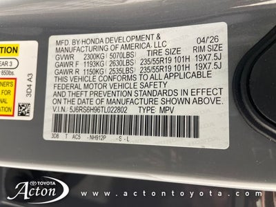 2026 Honda CR-V Sport Touring