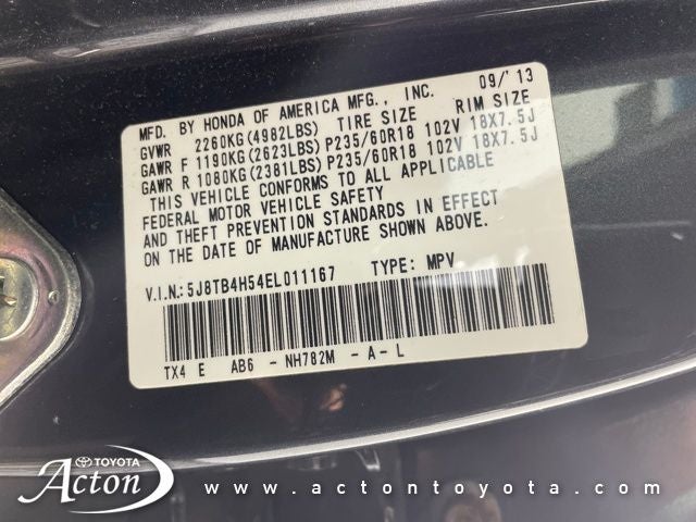 2014 Acura RDX Technology Package