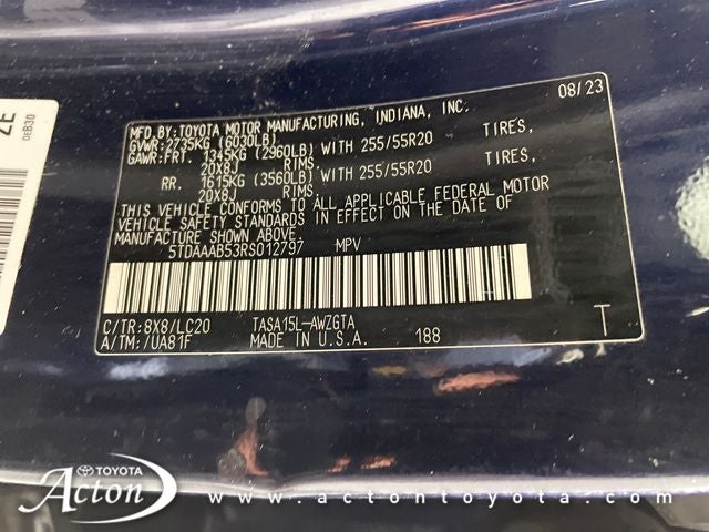 2024 Toyota Grand Highlander Limited