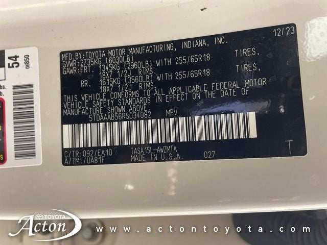 2024 Toyota GRAND HIGHLANDER XLE