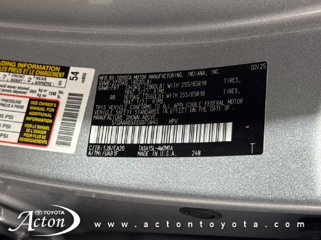 2025 Toyota Grand Highlander XLE