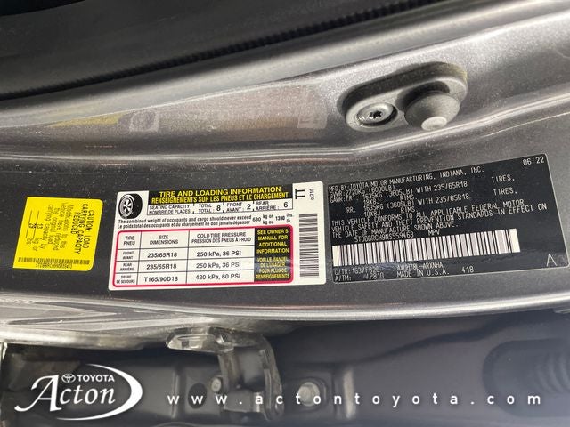 2022 Toyota Highlander Hybrid LE