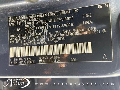 2014 Toyota HIGHLANDER LE Plus V6